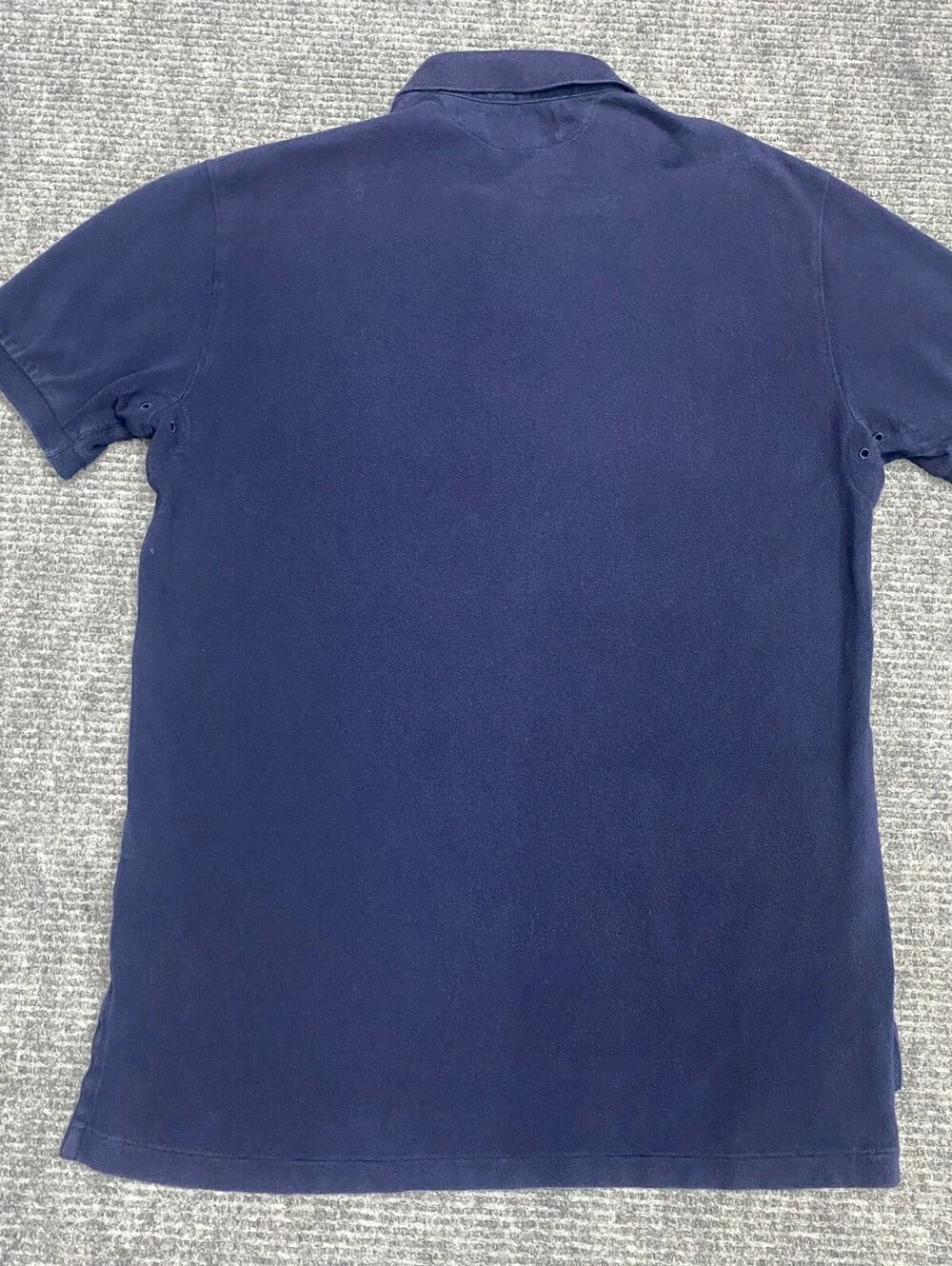 Vintage Polo Ralph Lauren Shirt Mens Medium Pony Logo Blue Red White Striped